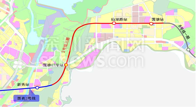 深圳地鐵2號(hào)線東延段（站點(diǎn)、線路圖、開通時(shí)間、最新消息）